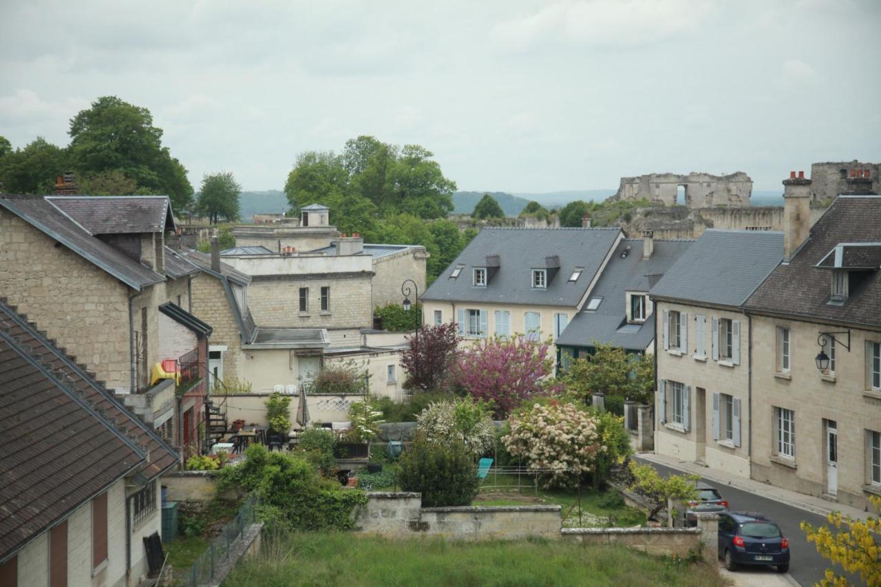 Logis Hotel Bellevue Restaurant La Pomme D'Or Coucy-le-Château-Auffrique Dış mekan fotoğraf