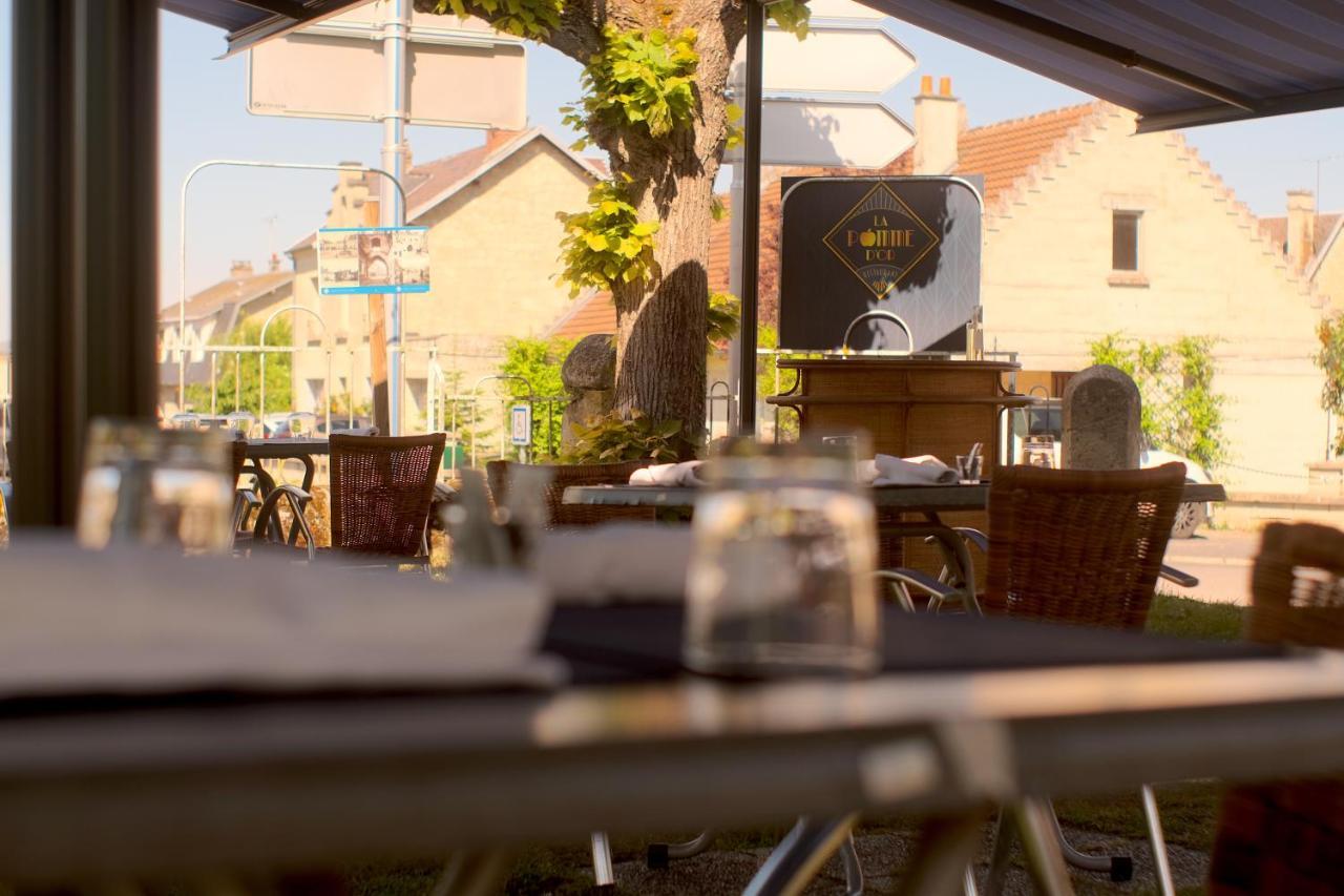 Logis Hotel Bellevue Restaurant La Pomme D'Or Coucy-le-Château-Auffrique Dış mekan fotoğraf